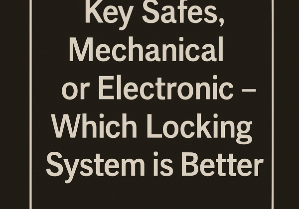 Key Safes, Mechanical or Electronic – Which Locking System is Better?