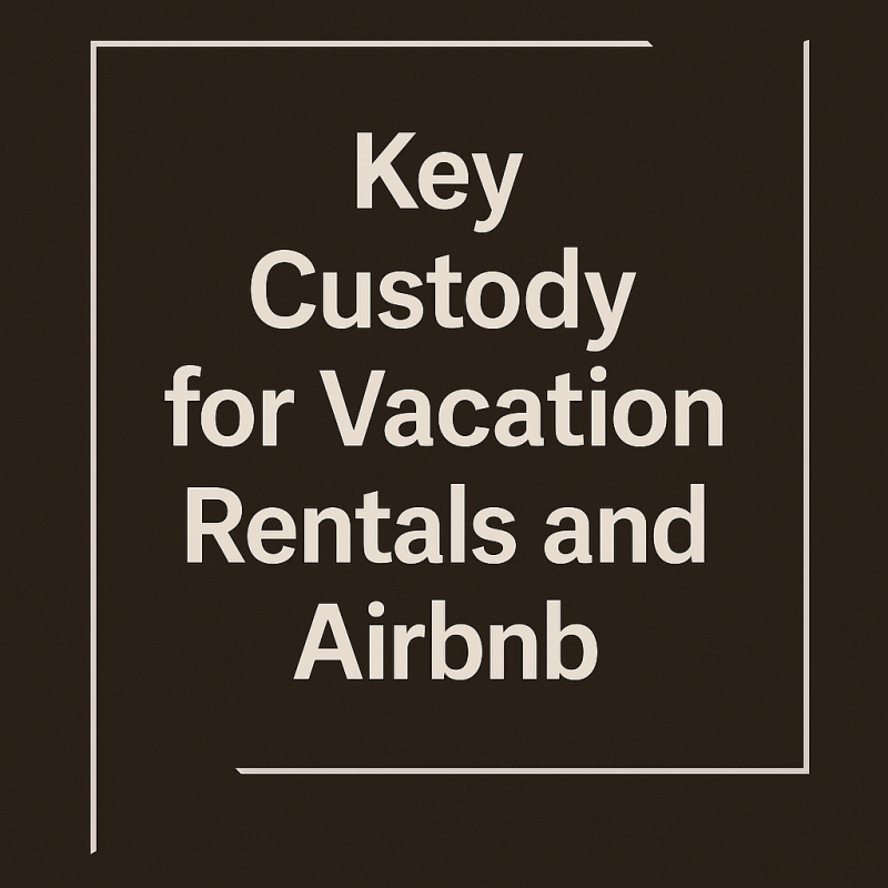 Key Custody for Vacation Rentals and Airbnb