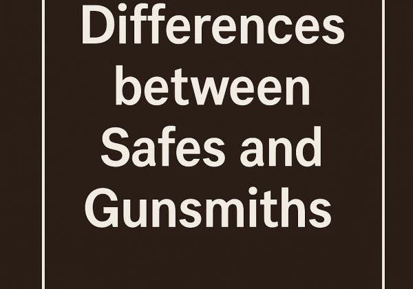 Differences Between Safes and Gunsmiths: What You Need to Know